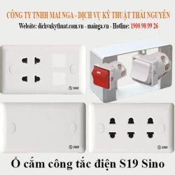 Ổ cắm công tắc S19 SINO